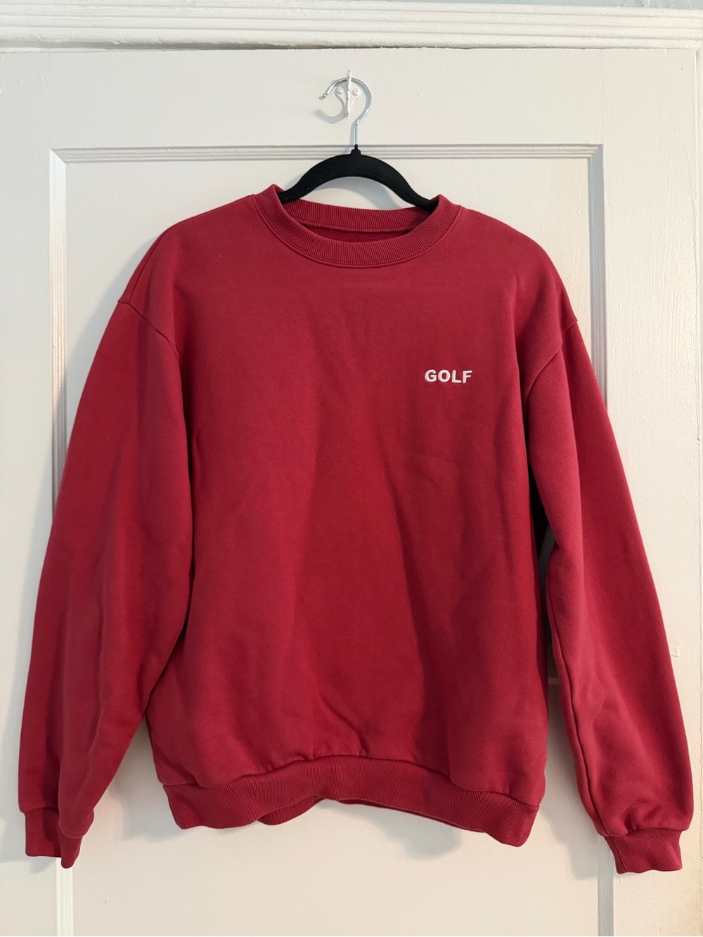 Golf Wang Red Crewneck Sweatshirt - Men's Pullover
